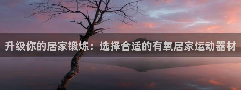 意昂5(KGAME)娱乐40996：升级你的居家锻炼：选择合