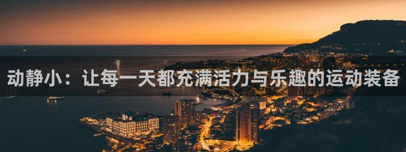 意昂5(KGAME)代理：动静小：让每一天都充满活力与乐趣的